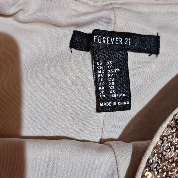 2000s gyaru glam gold champagne sequin shorts hot pants - Picture 3 of 6